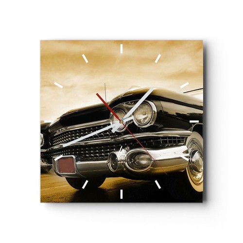 Horloge murale verre - horloge,